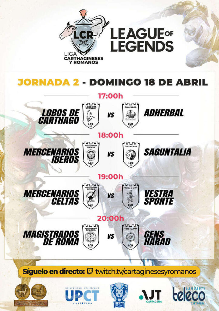 [ACTUALIZACIÓN] Liga League Of Legends Carthagineses y Romanos