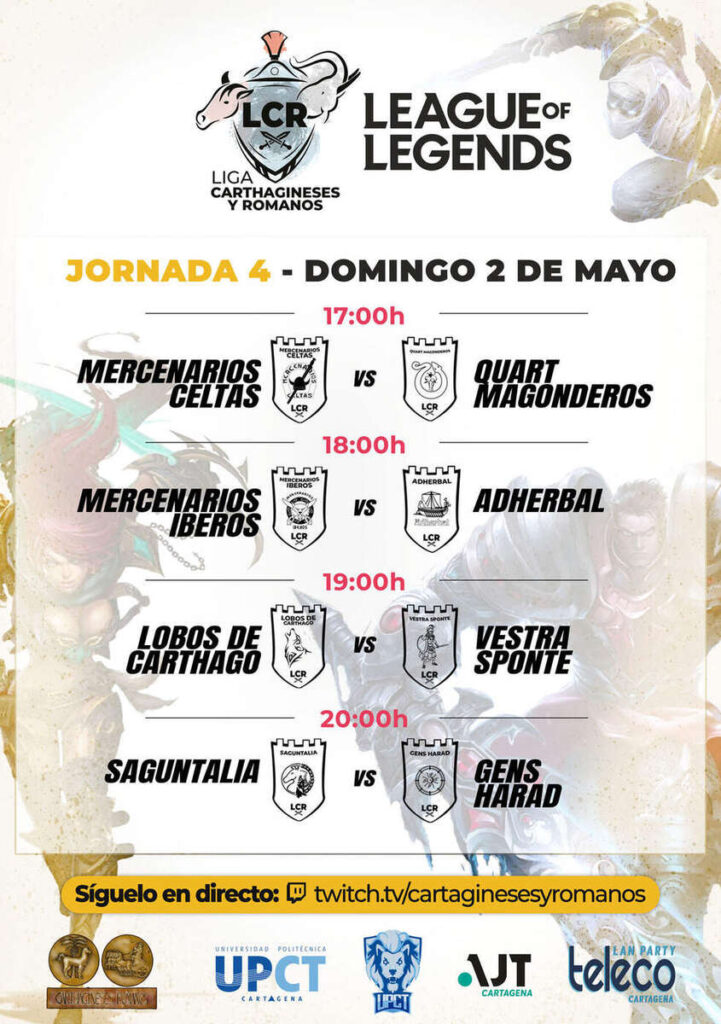 [ACTUALIZACIÓN] Liga League Of Legends Carthagineses y Romanos