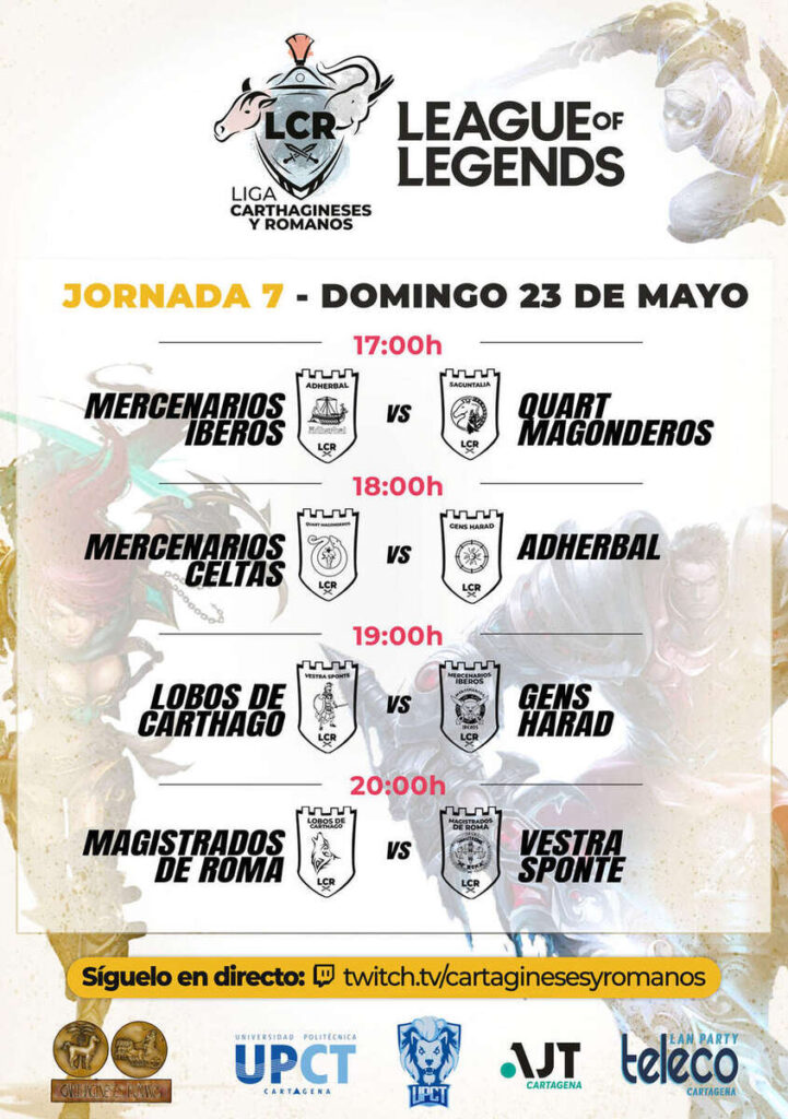 [ACTUALIZACIÓN] Liga League Of Legends Carthagineses y Romanos