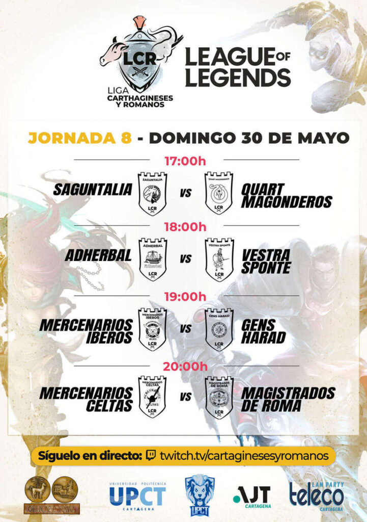 [ACTUALIZACIÓN] Liga League Of Legends Carthagineses y Romanos
