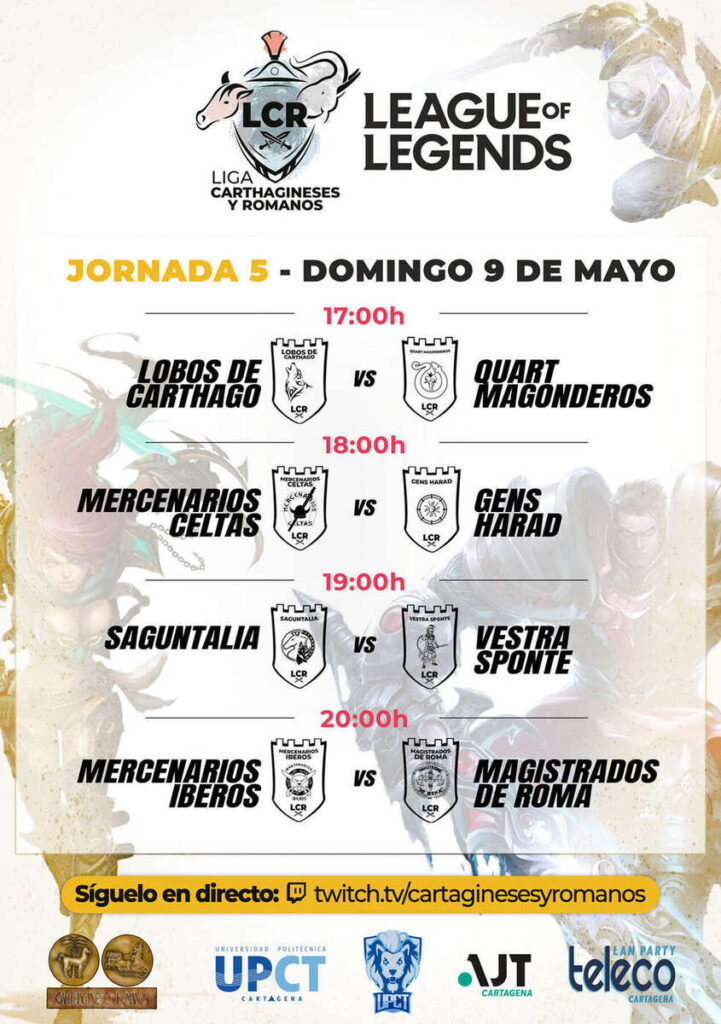 [ACTUALIZACIÓN] Liga League Of Legends Carthagineses y Romanos
