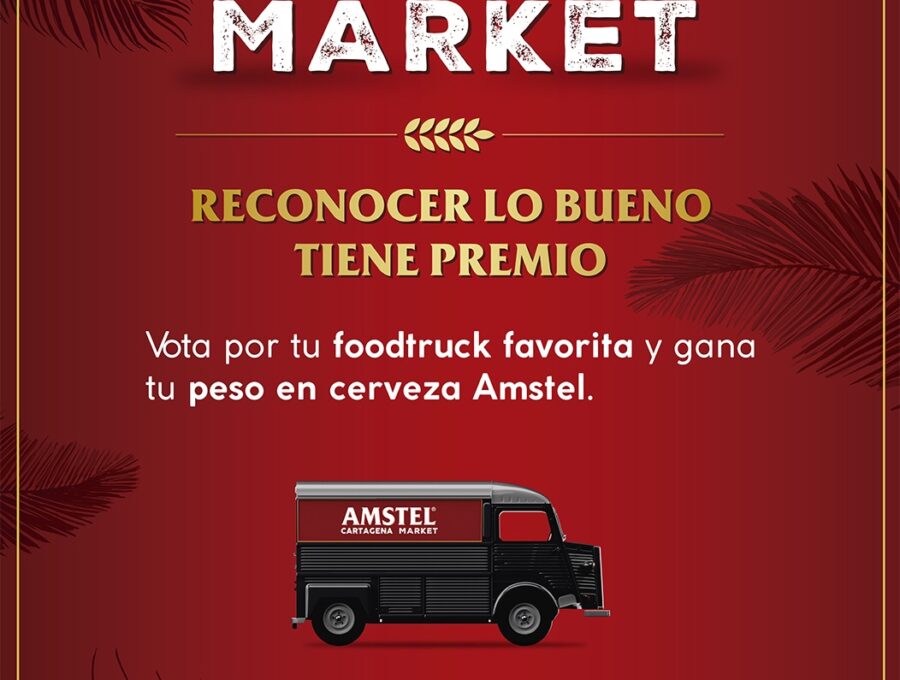 AMSTEL CARTAGENA MARKET – Foodtruck