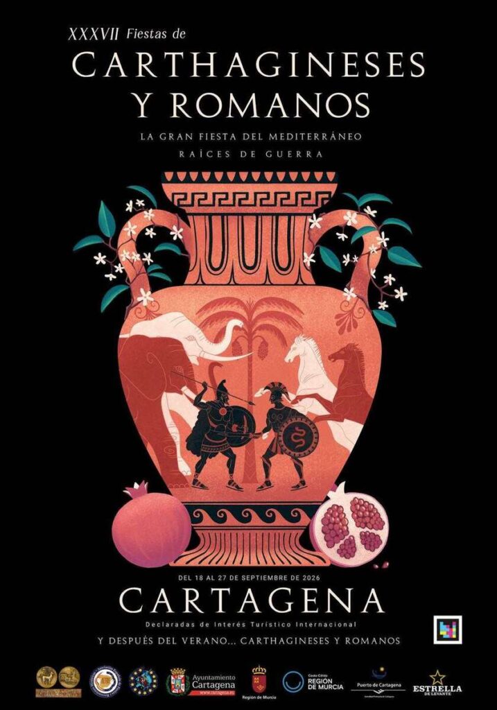 Natalia Lucas, ganadora del concurso del cartel anunciador de la XXXVII edición de Carthagineses y Romanos