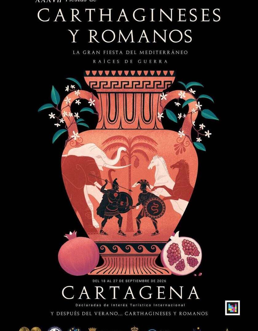 Natalia Lucas, ganadora del concurso del cartel anunciador de la XXXVII edición de Carthagineses y Romanos