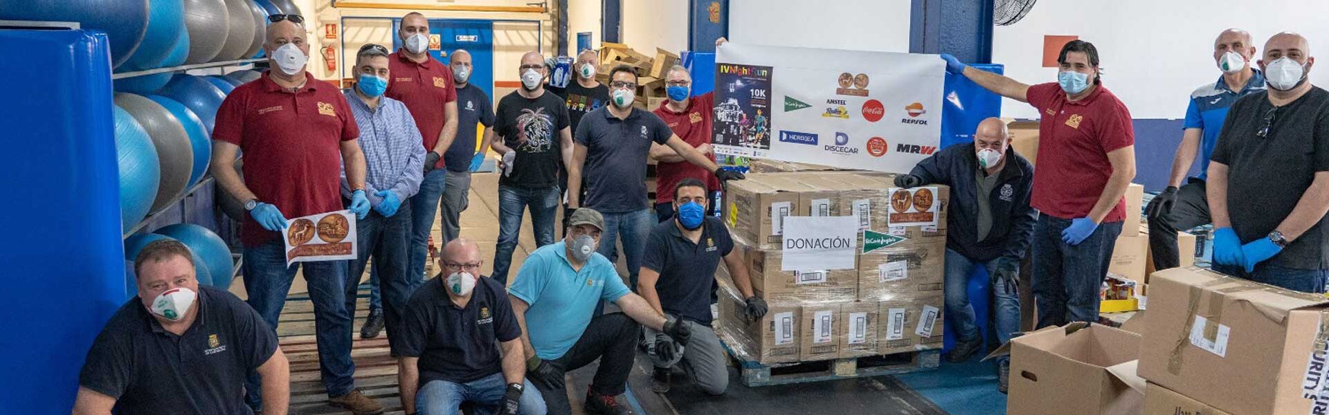 Carthagineses y Romanos se suma al dispositivo de emergencia social con una donación de productos de primera necesidad