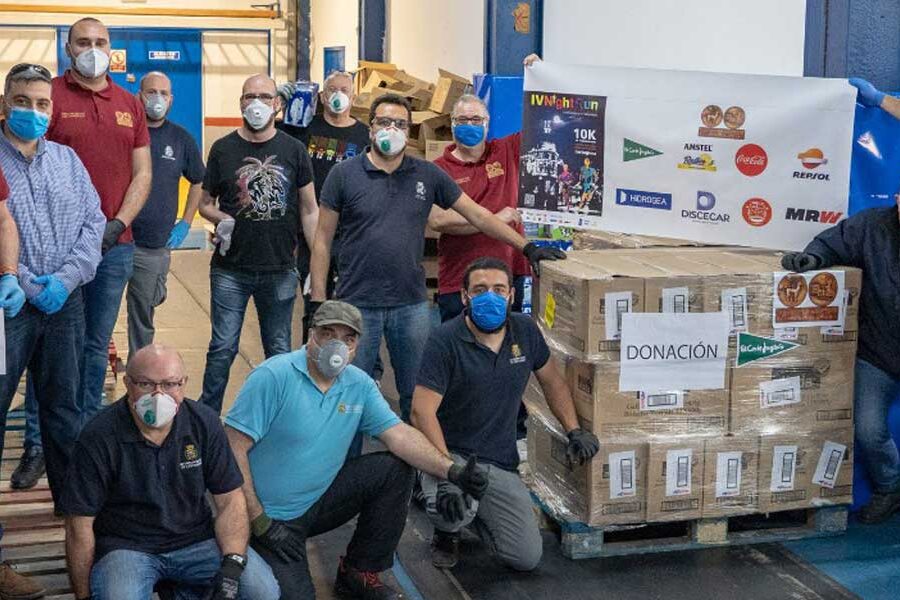 Carthagineses y Romanos se suma al dispositivo de emergencia social con una donación de productos de primera necesidad