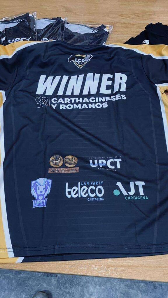 Entrega de premios e-Sports: I Liga League of Legends Carthagineses y Romanos