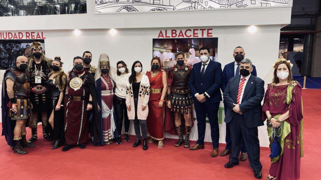 FITUR 2022: Carthagineses y Romanos promocionan en el metro de Madrid.