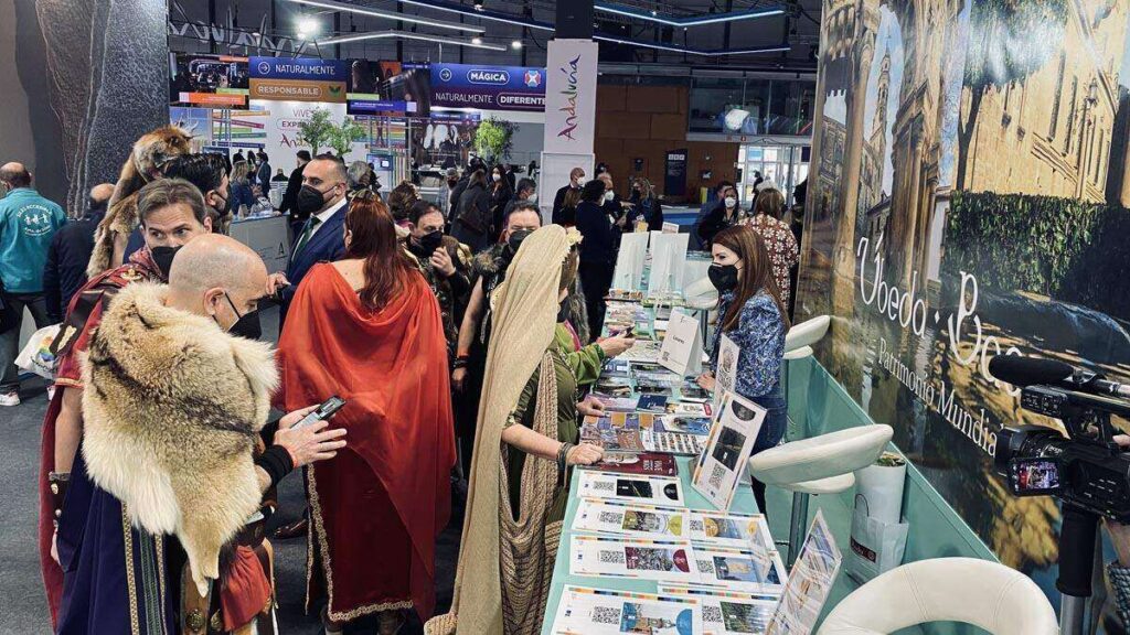 FITUR 2022: Carthagineses y Romanos promocionan en el metro de Madrid.