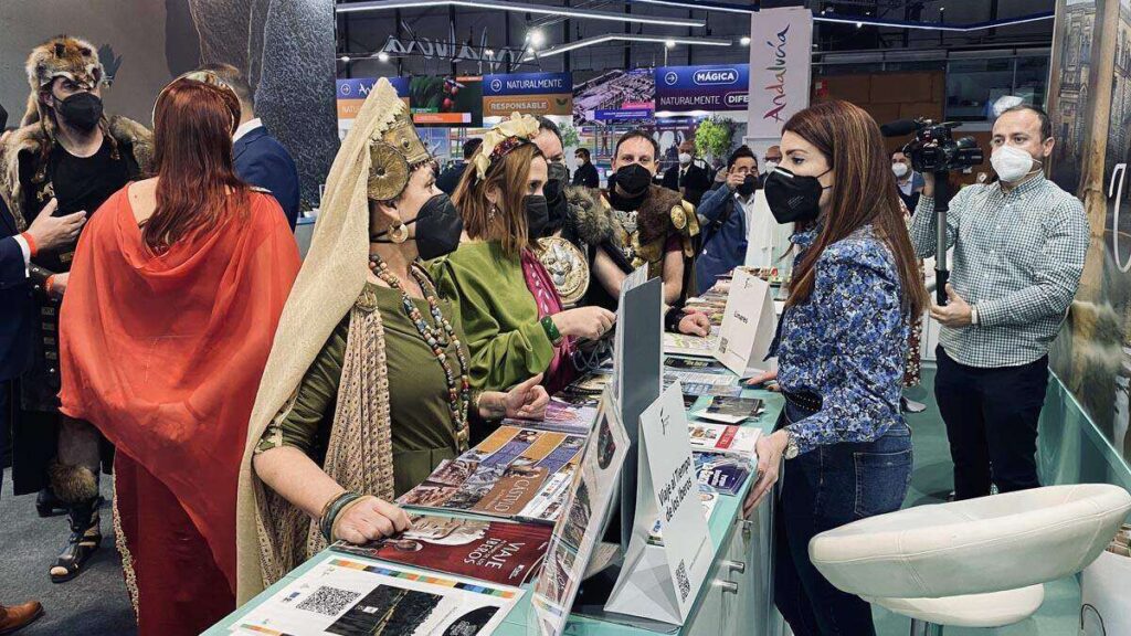 FITUR 2022: Carthagineses y Romanos promocionan en el metro de Madrid.