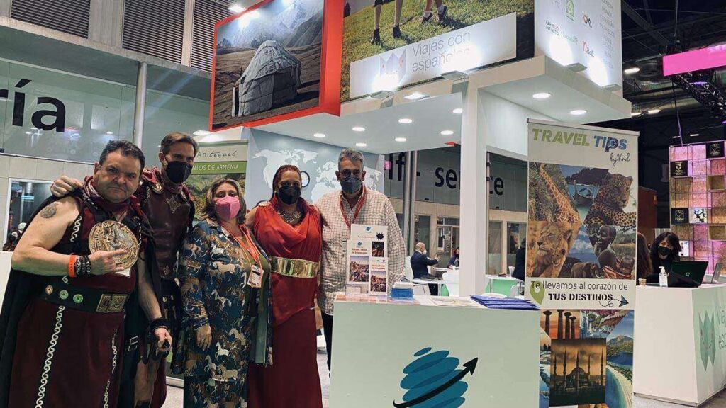 FITUR 2022: Carthagineses y Romanos promocionan en el metro de Madrid.
