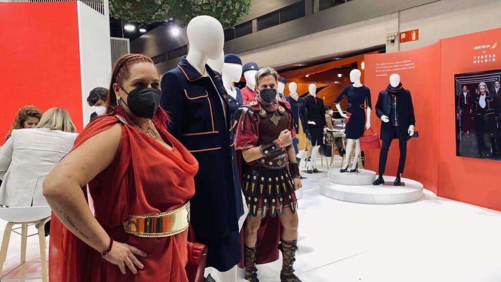 FITUR 2022: Carthagineses y Romanos promocionan en el metro de Madrid.