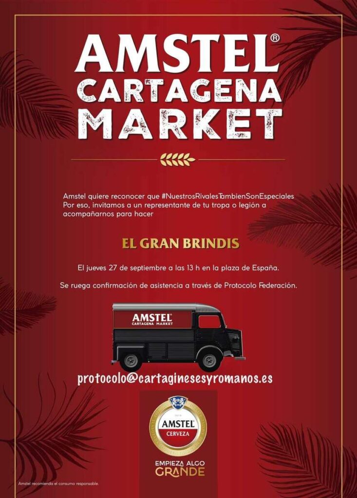AMSTEL CARTAGENA MARKET – El Gran Brindis