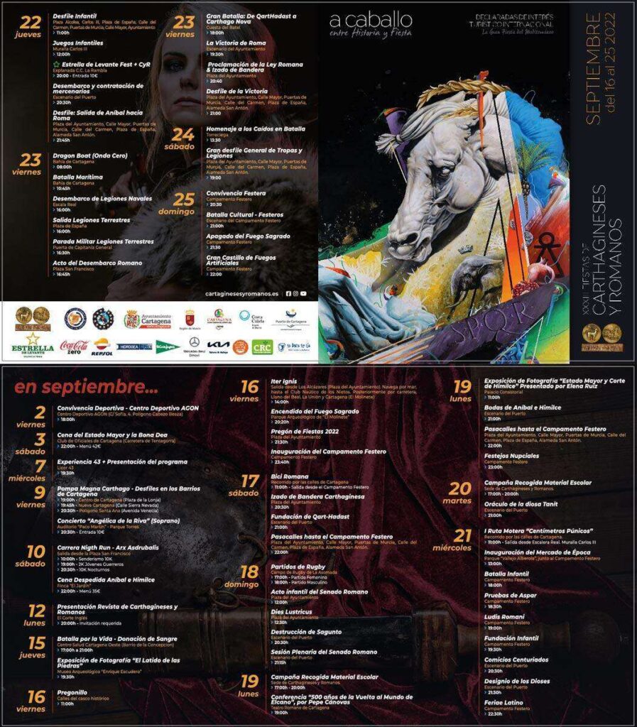 Fiestas CyR 2022. Municipio Invitado, Honoris Causa y Programa de Actos