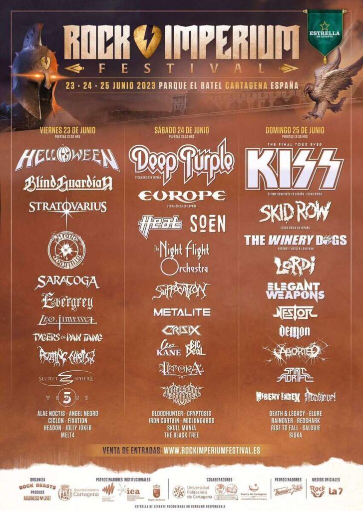 Rock Imperium Festival: ¡Carthagineses y Romanos vuelven a coger la guitarra!