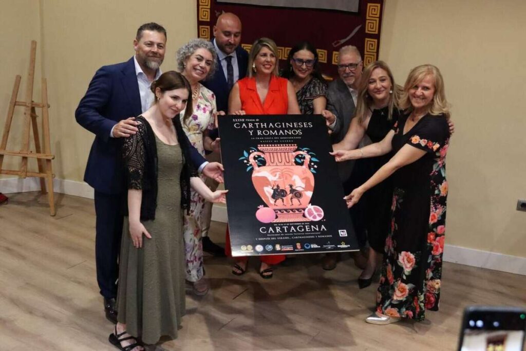 Natalia Lucas, ganadora del concurso del cartel anunciador de la XXXVII edición de Carthagineses y Romanos