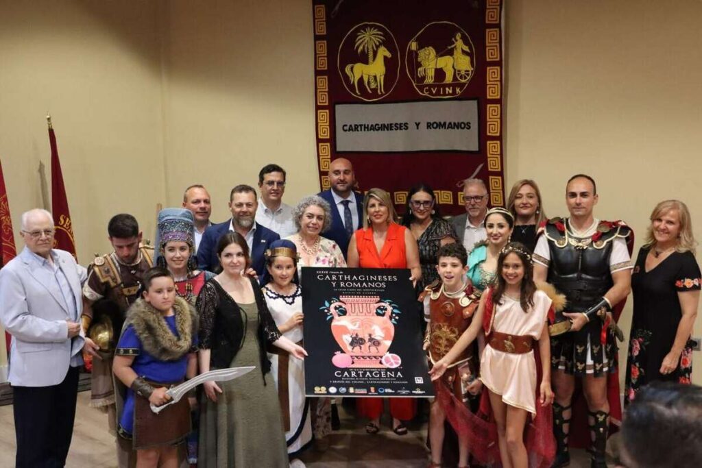 Natalia Lucas, ganadora del concurso del cartel anunciador de la XXXVII edición de Carthagineses y Romanos