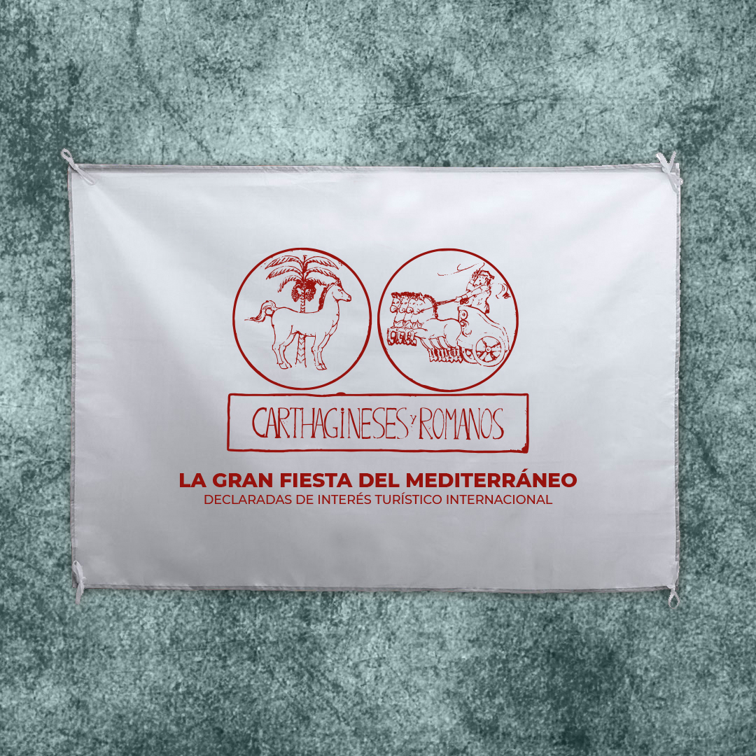Bandera "Carthagineses y Romanos"